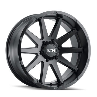 ION Wheels ION Type 143 18x9 / 6x139.7 BP / 18mm Offset / 106mm Hub Matte Black Wheel