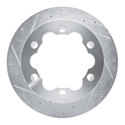 R1 Concepts R1 02-06 Dodge Sprinter 3500 Rear Left Drilled & Slotted Silver Brake Rotor
