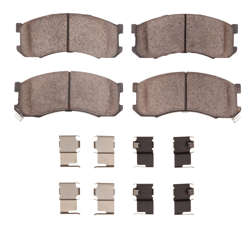 R1 Concepts R1 89-91 Mazda MPV Front Optimum OE Pads & Hardware Kit