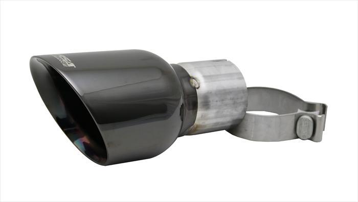 CORSA Performance Corsa 2009-2019 Single Universal 3.0in Inlet / 4.5in Outlet Black PVD Pro-Series Tip Kit