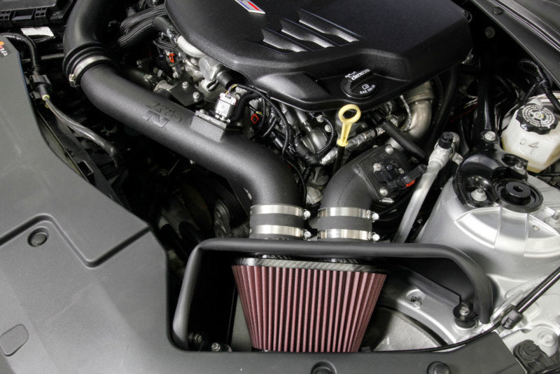K&N Engineering K&N 16-17 Cadillac ATS-V 3.6L V6 Twin Turbo Performance Intake Kit