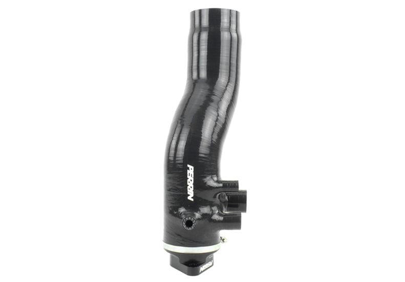 Perrin Performance PERRIN 15-21 Subaru WRX / 14-18 Forester XT Turbo Inlet Hose 3in. w/ Turbo Adapter Flange - Black