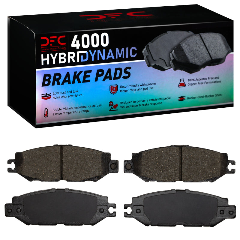 DFC 93-00 Lexus LS400 Rear 4000 Hybridynamic Brake Pads