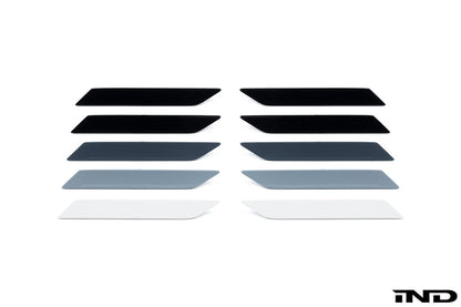 IND G90 / G99 M5 Painted Rear Bumper Reflector Set