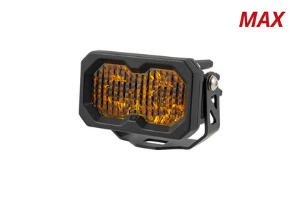 Diode Dynamics C2 2.0 Max Yellow Driving Standard ABL (Single)