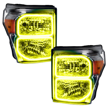 ORACLE Lighting Oracle 11-16 Ford F250/350 LED HL - ColorSHIFT w/ BC1 Controller