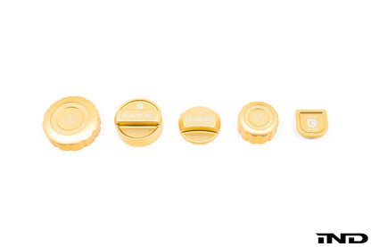Goldenwrench Blackline Performance BMW M Car (S58) CCB Gold Cap Set