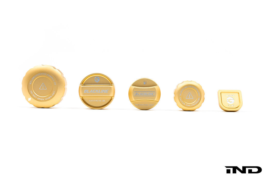 Goldenwrench Blackline Performance BMW M Car (S58) CCB Gold Cap Set