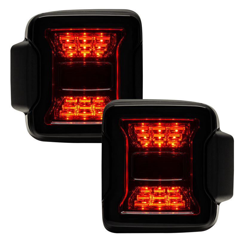 ORACLE Lighting Oracle Jeep Wrangler JL Black Series LED Tail Lights