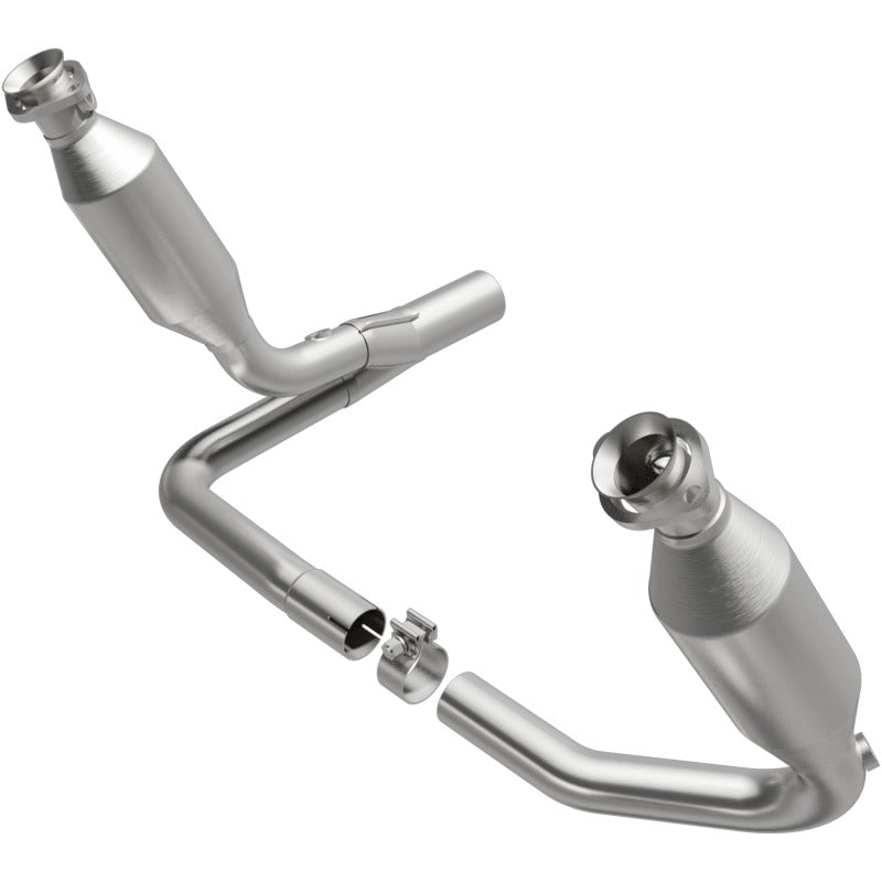 MagnaFlow Direct Fit Catalytic Converter OEM 2004 Dodge Dakota Underbody