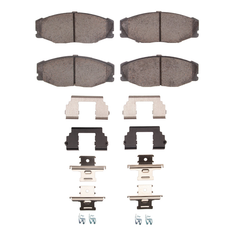 R1 Concepts R1 1993-1998 Toyota T100 Front R1 Ceramic Pads & Hardware Kit