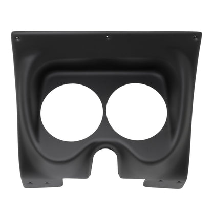 Autometer 67-68 Camaro/Firebird (2 5in.) Direct Fit Gauge Pod - Black Finish