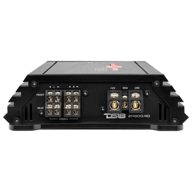 DS18 4-Channel Class D Amplifier 2x 600/4ohm Bridge 4 x 320/2ohm 4 x 200/4ohm Watts RMS