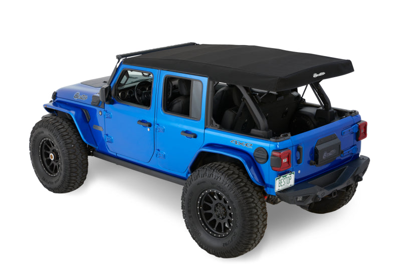 Bestop 18-26 Jeep Wrangler JL 4-Door Supertop (Black Diamond)