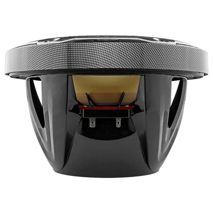 DS18 NXL Marine Subwoofer With RGB LEDs 10in 300 Watts RMS 4 ohm SVC Black Carbon Fiber