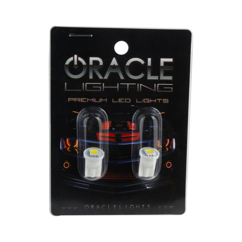 ORACLE Lighting Oracle T10 1 LED 3-Chip SMD Bulbs (Pair) - Cool White