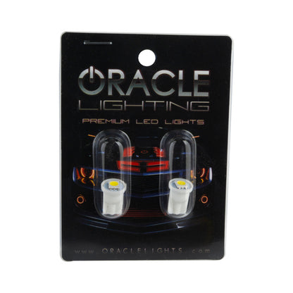 ORACLE Lighting Oracle T10 1 LED 3-Chip SMD Bulbs (Pair) - Cool White