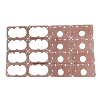 Edelbrock VRS-4150 Race & Performance Carburetor Metering Block & Fuel Bowl Gaskets - Bulk