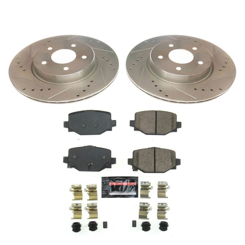 PowerStop Power Stop 2019 Infiniti QX50 Rear Z23 Evolution Sport Brake Kit