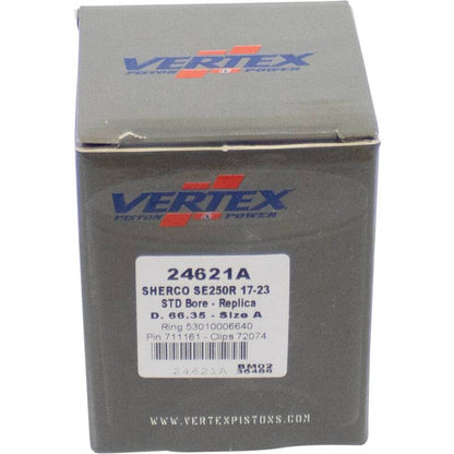 Vertex Pistons Vertex Piston 17-24 Sherco SE-R 250 250cc Cast Replica Piston Kit