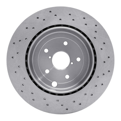 DFC 18-25 Subaru WRX STI Rear Drilled Brake Rotor