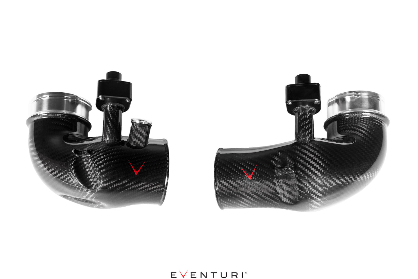Eventuri BMW G90, G99 M5 Carbon Turbo Inlets - Gloss Finish | ML Performance Car Parts