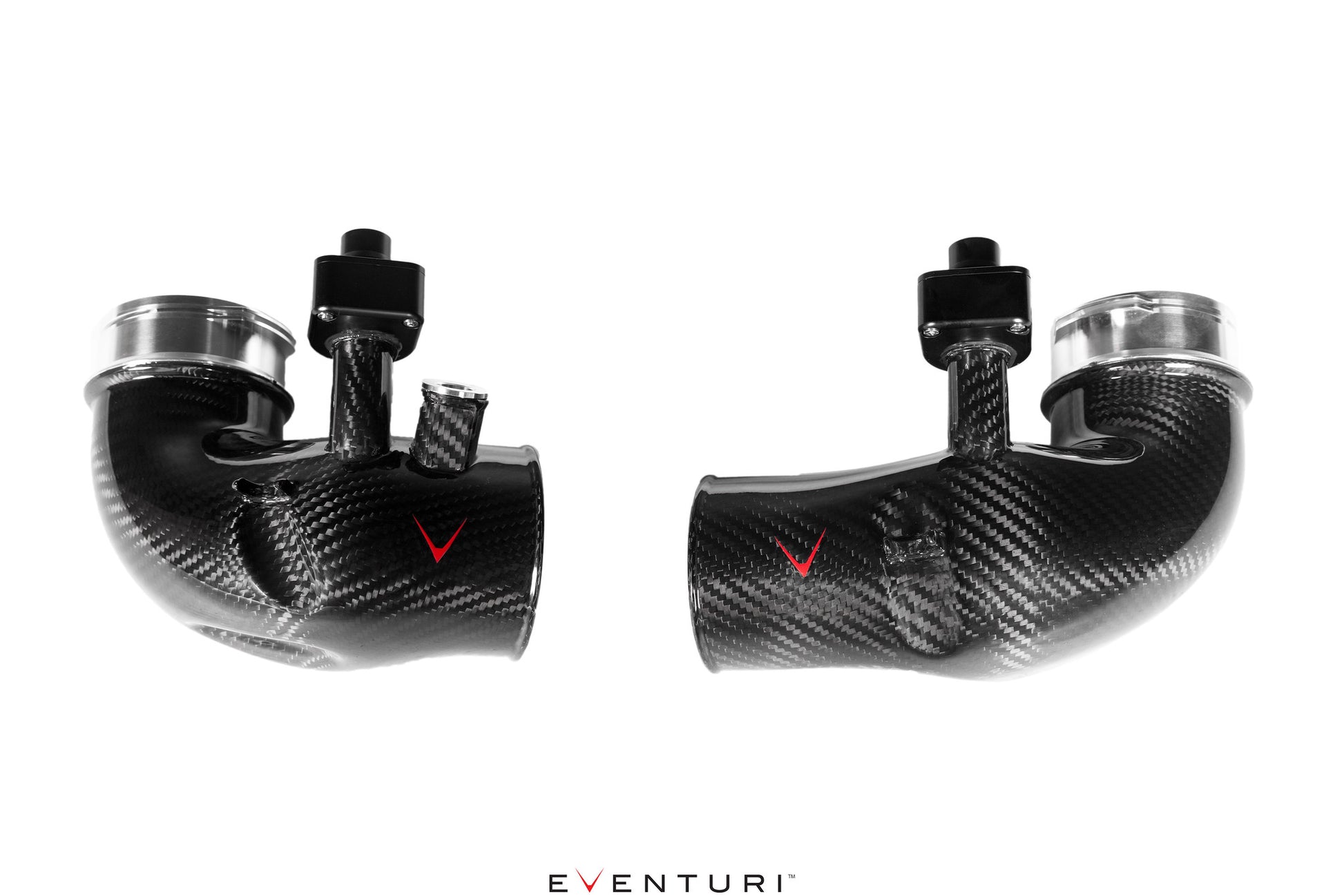 Eventuri BMW G90, G99 M5 Carbon Turbo Inlets - Gloss Finish | ML Performance Car Parts