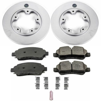 PowerStop Power Stop 15-19 Ford Transit-150 Rear Z17 Evolution Geomet Coated Brake Kit
