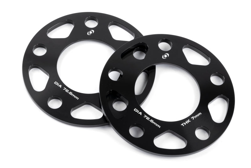 Dinan Wheel Spacers - 5x120 - 72.6mm CB - 7mm Thick (Set of 2)