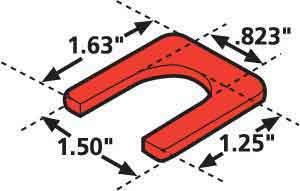 SPC Performance PREVOST SHIMS 1/16in. (6)