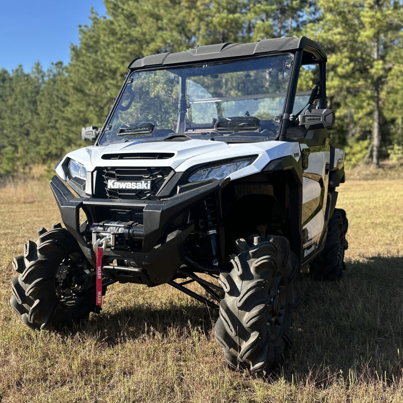 Seizmik 24+Kawasaki Ridge Ranch Tool Less Windshield - UV