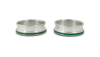 Vibrant Vanjen Aluminum Weld Fittings for 3.5in OD Tubing (for use with part #12567) - Sold In Pairs