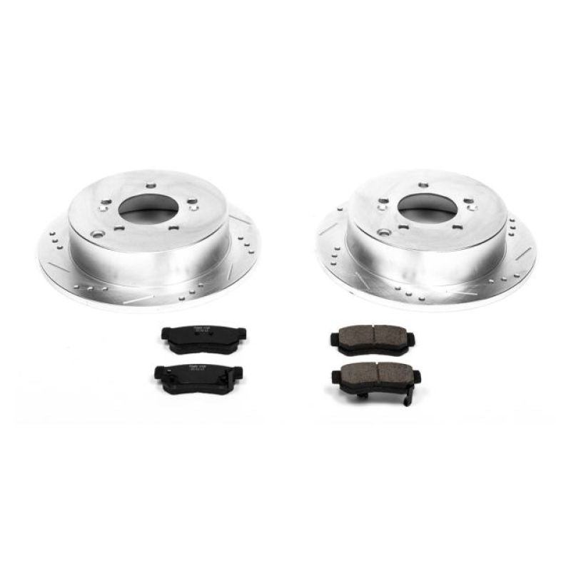 PowerStop Power Stop 01-06 Hyundai Santa Fe Rear Z23 Evolution Sport Brake Kit