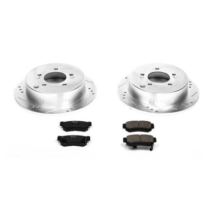 PowerStop Power Stop 01-06 Hyundai Santa Fe Rear Z23 Evolution Sport Brake Kit