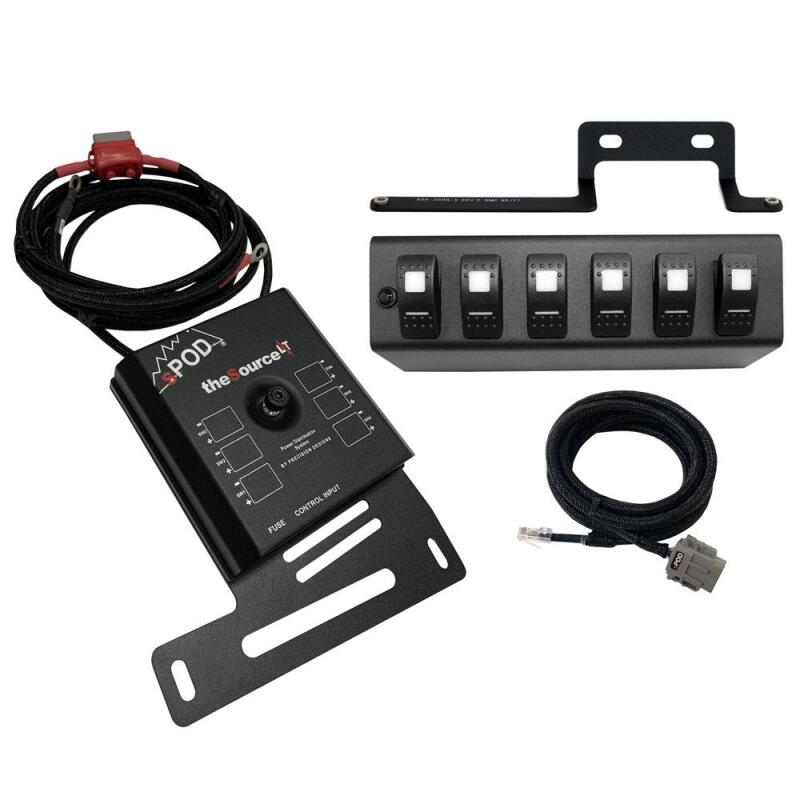 sPOD 09-18 Jeep Wrangler JK SourceLT w/Amber LED Switch Panel
