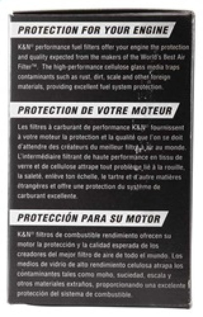K&N Engineering K&N Fuel Filter 84-89 Nissan 300ZX, 00-04 Nissan Xterra. 95-97 Nissan 200SX