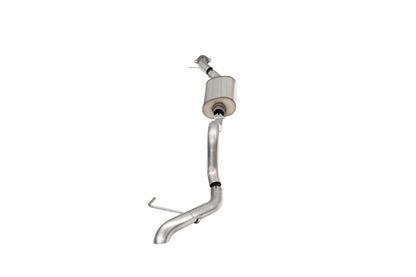 CORSA Performance Corsa 2021-2025 Ford Bronco 2.3L 2-Door 2.75in Cat-Back Single Side Exhaust w/ Turndown Exhaust Tip