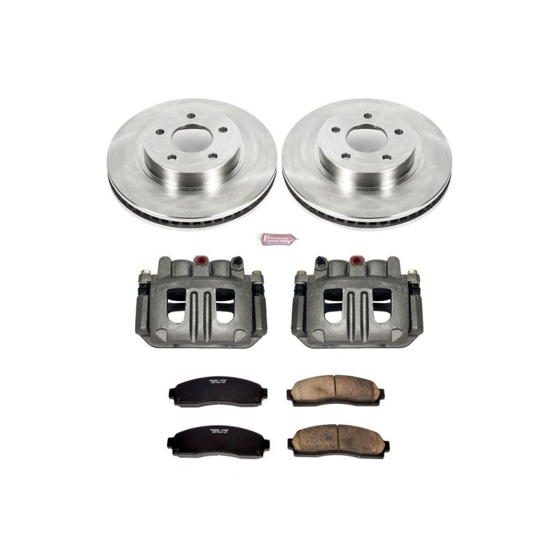PowerStop Power Stop 02-03 Saturn Vue Front Autospecialty Brake Kit w/Calipers