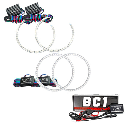 ORACLE Lighting Oracle Nissan Titan 04-07 Halo Kit - ColorSHIFT w/ Simple Controller