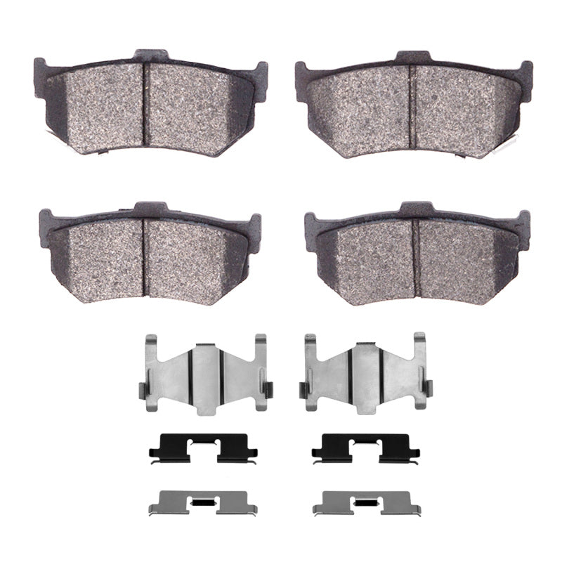 DFC 84-94 Honda Prelude Rear 4000 HybriDynamic Brake Pads and Hardware Kit