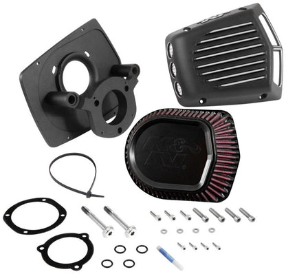 K&N Engineering K&N Street Metal Intake System for 08-16 Harley-Davidson Touring Models - Shaker Black