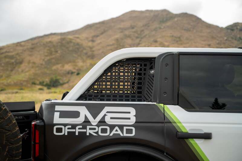 DV8 Offroad DV8 21+ Ford Bronco Pocketed Rear Window Molle Panels (Soft Top/2-Door Models)