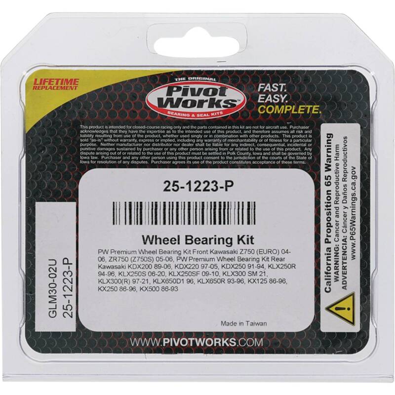 Pivot Works Premium Wheel Bearing