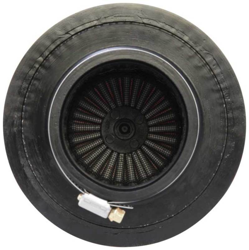 AEM Induction AEM Dryflow Air Filter - Round Tapered 5in Top OD x 6 Base OD x 5.563in H x 3in Flange ID