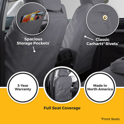 Covercraft 2026 Jeep Wrangler 2-Door (MT) Carhartt SeatSaver Custom Front Row Seat Covers
