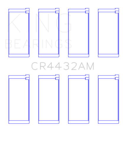 King Engine Bearings SimCA 1000 (Size +0.75mm) Connecting Rod Bearing Set