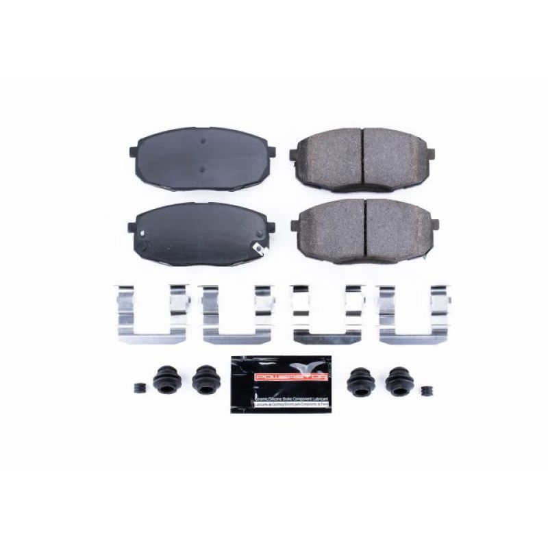 PowerStop Power Stop 09-12 Hyundai Elantra Front Z23 Evolution Sport Brake Pads w/Hardware