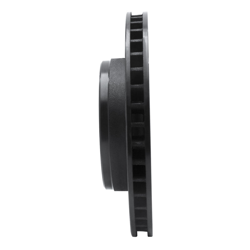 R1 Concepts R1 07-12 Dodge Nitro Front Left Drilled & Slotted Black Brake Rotor