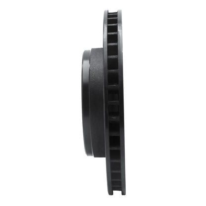 R1 Concepts R1 07-12 Dodge Nitro Front Left Drilled & Slotted Black Brake Rotor