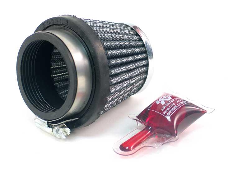 K&N Engineering K&N Universal Clamp-On Air Filter 1-15/16in FLG / 3in B / 2in T / 2-1/2in L